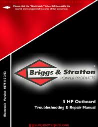 Comments on briggs and stratton repair. Briggs Stratton 3 5hp Manual