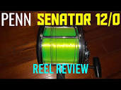 Penn Senator 12/0 Review (My Shark Setups) - YouTube