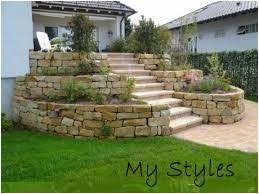 Pin Von Nina Lenz Auf Hausbau In 2020 Garten Landschaftsbau Garten Stufen Steinmauer Garten