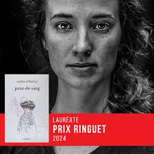 🥳 La très belle nouvelle: 𝗔𝘂𝗱𝗿𝗲́𝗲 𝗪𝗶𝗹𝗵𝗲𝗹𝗺𝘆 est lauréate du  prix Ringuet pour son roman 𝙋𝙚𝙖𝙪-𝙙𝙚-𝙎𝙖𝙣𝙜, ex-aequo avec  𝗟𝗼𝘂𝗶𝘀-𝗗𝗮𝗻𝗶𝗲𝗹 𝗚𝗼𝗱𝗶𝗻 pour son roman 𝙇𝙚 𝙘𝙤𝙢𝙥𝙩𝙚 𝙚𝙨𝙩  𝙗𝙤𝙣 (éd. La Peuplade)! Mille bravos
