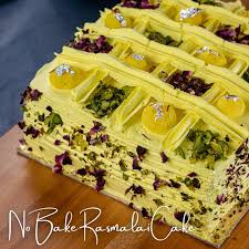 Extra milk can be served. Mint S Recipes No Bake Rasmalai Cake Facebook