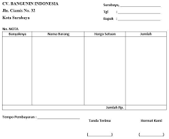 Contoh nota jual pulsa contohlah f. Contoh Desain Nota Yang Sedang Dibutuhkan Uprint Id