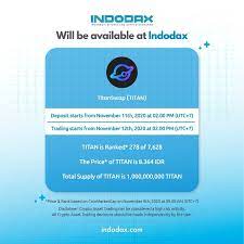 Indodax is the largest indonesia digital crypto exchange that act as backbone for the entire finance ecosystem in indonesia that implementing public blockchain technology. Titanswap Launches Indonesia S Largest Digital Asset Exchange Indodax Coinspeaker