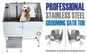 We did not find results for: Amazon Com Flying Pig Grooming 50 Stainless Steel Pet Dog Bath Tub With Faucet Left Door Right Drain 50 X 27 X 58