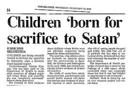 Image result for Occult Ritual Abuse
