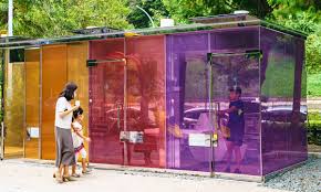 Toto has perfected hiney hygiene. believe me, after using one of these for a year you will consider the $600 and some odd dollars it costs as the best bargain of your life. Tokyo S Public Toilets May Be Transparent But At Least They Re Building Some Architecture The Guardian