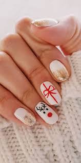 I won't spoil the fun by having to describe all designs in line for you guys here. Festive Christmas Nail Art Ideas Festive White Christmas Nails
