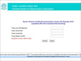 Cbse news updates regarding board dates. Cbse Class 12th Re Evaluation Rechecking Results 2019 Announced Cbseresults Nic In Times Of India