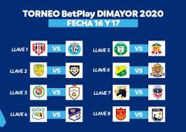 Colombian torneo betplay dimayor schedule , standings and score results. Definidas Las Fechas 16 Y 17 En El Torneo Betplay Dimayor 2020 Dimayor