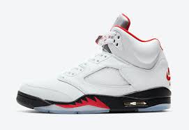 Nike featured director and actor spike lee in ads for the aj iv. Air Jordan 5 Fire Red 2020 Silver Tongue Da1911 102 Release Date Sbd