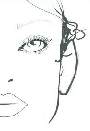 Haupropbankdis Blank Makeup Face Charts