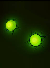 3d Deco Light Tenis Ball Official For Fans Funidelia
