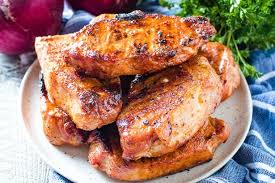 Coat pork chops with dry ingredients. Our Famous Pork Chop Box Streit Purveyors
