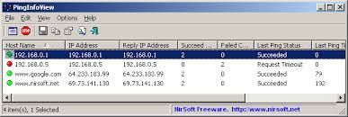 Pinginfoview V2 00 Continuously Ping Multiple Host Names And Ips At Once Https Www Oldergeeks Com Download Software Network Tools Video Editing Application