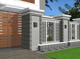 Gambar denah rumah sederhana type 36 45. 44 Model Gambar Pagar Rumah Minimalis Eksklusif