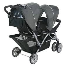 Shop Graco Duoglider Click Connect Stroller Glacier Click Connect Stroller Stroller Double Strollers