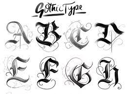 Las mejores letras para tatuajes y geniales diseños. Diferentes Tipos De Letras Para Tatuajes