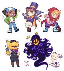 Hcr Cake On Twitter Hat In Time Art A Hat In Time Art A Hat In Time