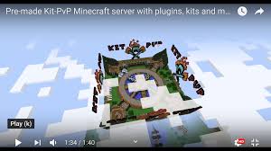 Buy a sponsored position to put your server . Server Pre Made Kit Pvp Minecraft Server With Plugins Kits And Map