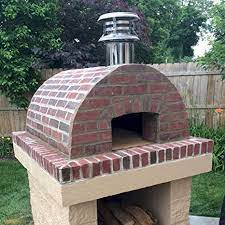 Each laterizo kit comes with a generous array of firebricks (9x4.5x2.5 inches), allowing you to build both the vent and the oven dome. Amazon Com Pizza Oven Kit Brick Oven Build A Wood Fired Pizza Oven From Refractory Cement Stainless Concrete Fibers And Our 5 Piece Cortile Barile Foam Pizza Oven Molds Cast N Place Diy Ez Kitchen
