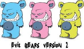 Within just case, oneself are interested within printable it, you can glance. Cute Evil Teddy Bear Drawings Foto Kolekcija