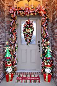 Beautiful Christmas Door Decoration Ideas Jihanshanum Christmas Door Decorations Front Door Christmas Decorations Hanging Christmas Lights