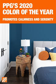 Ppg Timeless 1 Gal Ppg1160 6 Chinese Porcelain Flat Interior One Coat Paint With Primer Ppg1160 6t 01f The Home Depot In 2020 Popular Paint Colors Flat Interior Best Bedroom Colors