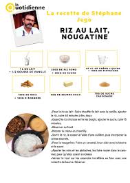 Ajouter aux favoris retirer des favoris. La Quotidienne Ar Twitter Voici La Recette Du Riz Au Lait Nougatine Du Chef Stephane Jego