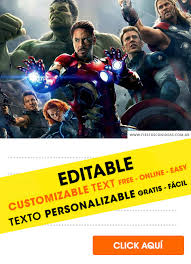 Endgame english subtitles (2019) 1cd srt. 21 Free Avengers Birthday Invitations For Edit Customize Print Or Send Via Whatsapp Fiestas Con Ideas