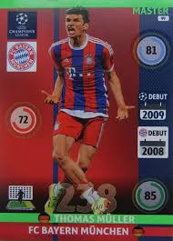 °° ojos de agua °° has uploaded 5891 photos to flickr. Thomas Muller Fc Bayern Munchen Uefa Champions League 2014 2015 Adrenalyn Xl Card 099