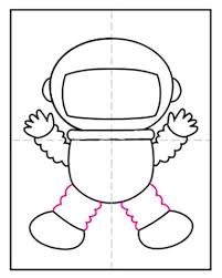 Space helmet free vector art 16 755 free downloads. How To Draw An Astronaut Art Projects For Kids