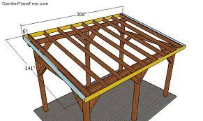 Lean To Carport Plans Free Pdf Download Free Garden Plans How To Build Garden Projects Lean To Carport Carport Plans Carport
