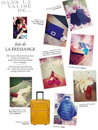 A Lovely Being Journal Dans La Valise De Ines De La Fressange Parisian Chic Travel General French Women