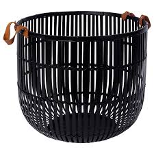 Hurring Basket Bamboo Black Ikea Ikea Basket Bamboo Decor Black Basket