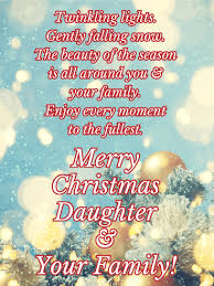 Pin On Christmas Cards For Daughter Family