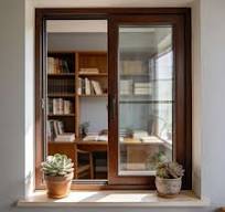 AUMEGI American NFRC Inside Open Aluminium Casement Window German Brand  Hardware Tilt and Turn Window