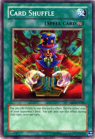 The sheer amount of times that yugi and atem have faced duelist with dragon cards make it more 14 swords of revealing light. Card Shuffle Yu Gi Oh Wiki Fandom