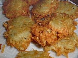 Flatten with your palms, and place the pancake onto the prepared pan. Latke Wikiwand