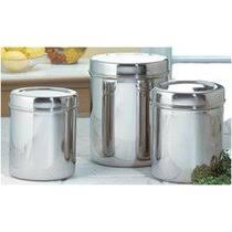 Shop made in usa food storage containers at the container store. Wayfair Silver Kitchen Canisters Jars You Ll Love In 2021