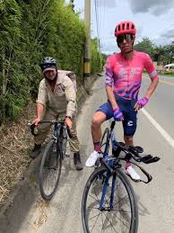 Should put flats on it though. Just A Car Guy The 2017 Tour De France Runner Up Rigoberto Uran Was On A Training Run In Colombia When