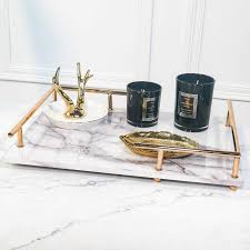 Versital offer a range of natural look cultured marble and granite finishes that emulate the natural material perfectly. Marble And Gold Vanity Tray Novocom Top