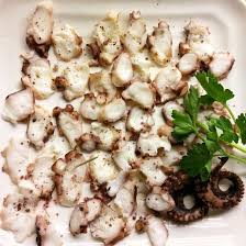 Warmer Pulpo Mit Ceviche Beilage Rezept Hauptspeise Rezepte Mahlzeit