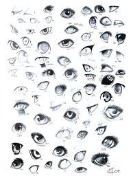 Various Eyes Reference Sheet Unfortunately I No Longer Have The Artist Credit Information For This One If Anyone K Eye Drawing Anime Eye Drawing Art Sketches