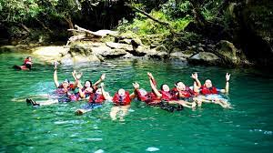 Menelusuri sungai citumang (body rafting) durasi 2 jam. Tour Pangandaran Body Rafting Citumang