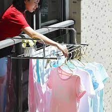 Maybe you would like to learn more about one of these? Stainless Steel Foldable Drying Rack Clothes Hanger Dryer Indoor Outdoor Balcony Telescopic Shelf Window Balcony Drying Racks Drying Racks Aliexpress