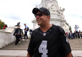 You may think that betting on the nfl is a simple as picking the outright winner of a game but betting lines go slightly deeper than that. Frankie Campbell A Raider Fan From Los Angeles California Speaks About Sports Betting Near Buckingham Palace Prior To The Seattle Seahawks Playing An Nfl Game Against The Oakland Raiders In Lon
