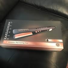 Furiden hair straightener and curler 2 in 1 titanium flat iron for hair professional, hair iron. Kim Kardashian Flat Iron Accessories Salekardashian Beauty Ceramic Flat Iron Inch Poshmark
