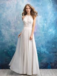 Allure Bridals Style 9573 Halter Top Wedding Dress Allure Bridal Wedding Dress Allure Wedding Dresses