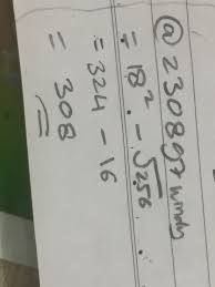 Hitung akar pangkat n dari x. Hasil Dari 18 Pangkat 2 Akar 256 Adalah Brainly Co Id