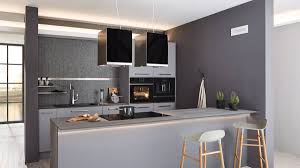 Black is a timeless color. Kitchen Colour Trend Topic Ideas For Designing A Grey Kitchen Hansgrohe Int